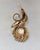 Vintage 1950s Signed Napier Goldtone Faux-Pearl Flower Brooch For Sale In Philadelphia - Image 6 of 9