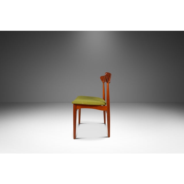Rare Danish Mid-Century Modern Side / Desk Chair in Teak Attributed to Knud Færch for Slagelse Møbelvaerk, Denmark, C. 1960s For Sale In Orlando - Image 6 of 18