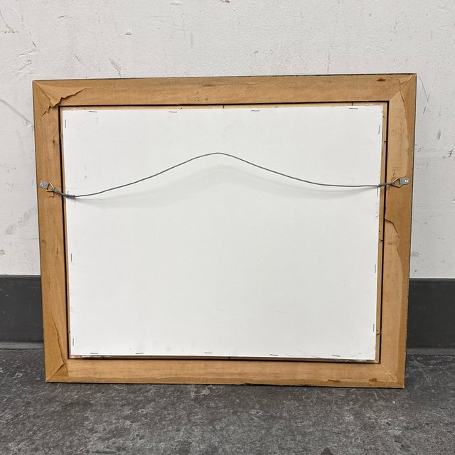 Mid 20th Century Rita Yost Original Landscape Painting, Signed For Sale - Image 12 of 12