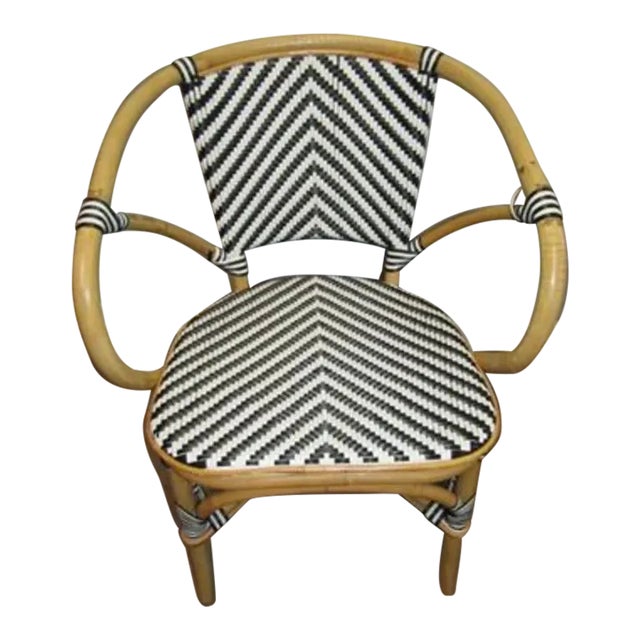 Mid 20th Century Howard Kaplan Style Bistro Chair Chairish