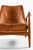Wood Easy Chair in Teak and Cognac Leather attributed to Ib Kofod-Larsen, 1950s For Sale - Image 7 of 17