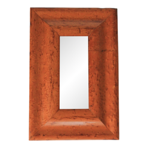 Vintage Birdseye Maple Accent Wall Mirror