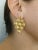 Modern French 18 Karat Gold, Ruby and Diamond Chandelier Lever Back Pierced Earrings - 2 Pieces For Sale - Image 3 of 12