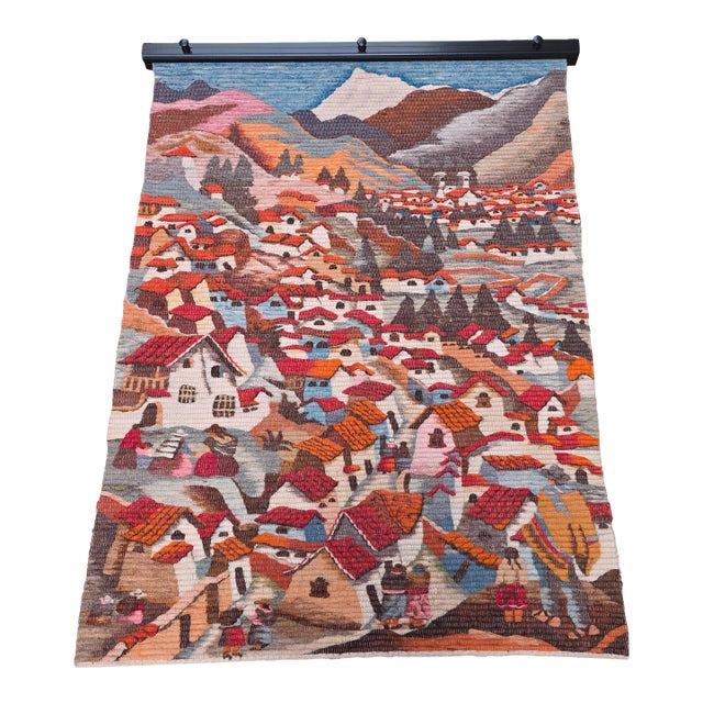 Latin American Wall Tapestry For Sale