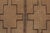 Animal Skin Vintage Moroccan Tuareg Mat With Bold Tribal Designs in Beige & Red - Rug & Kilim For Sale - Image 7 of 9