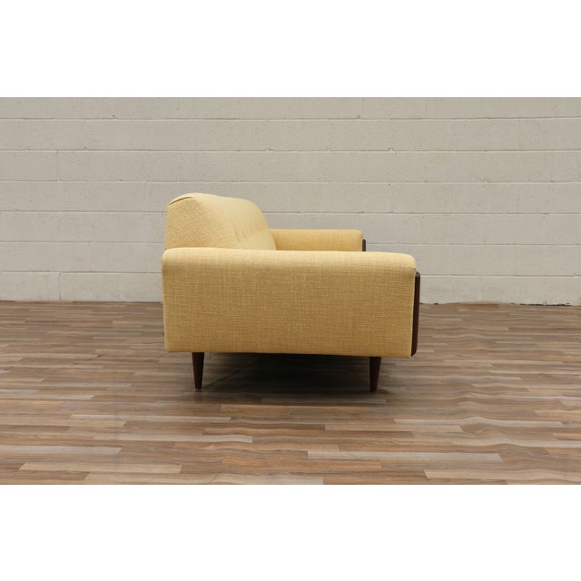 Mid-Century Modern Adrian Pearsall Style Walnut Sofa, Circa 1960s For Sale - Image 14 of 18