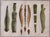 Antique Austrian Museum Watercolor c.1900 Bronze Age Tools Scientific Art c.1900 For Sale - Image 10 of 13