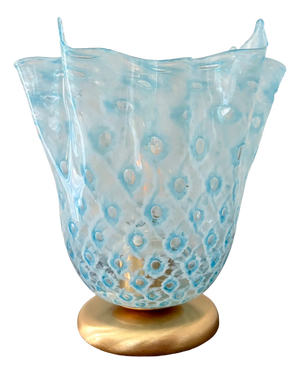 Macrame T Handkerchief Table Lamp by La Murrina Murano, 1990s