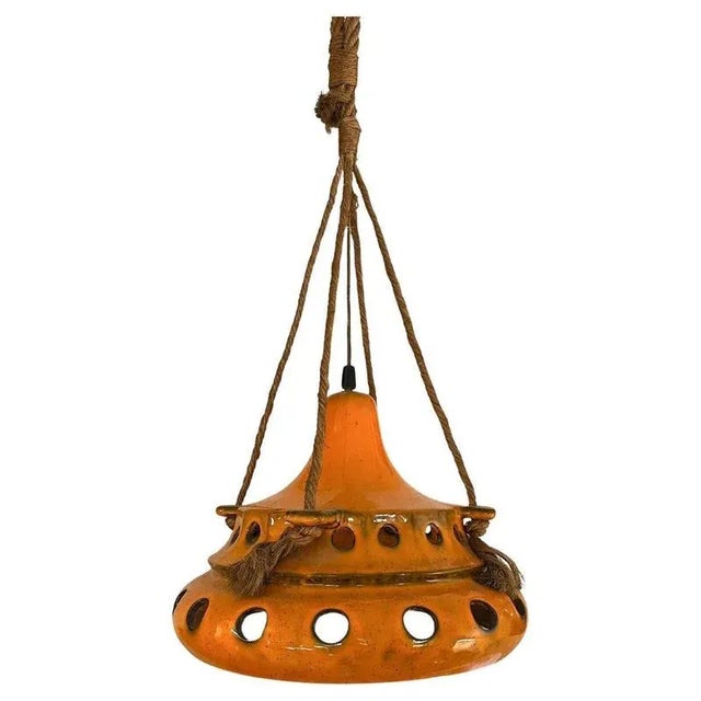 Mid-Century Modern Ceramic Suspension, 1970s For Sale - Image 9 of 9