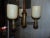 Mid-Century Modern Vintage Brass Chandelier from AKA For Sale - Image 3 of 8