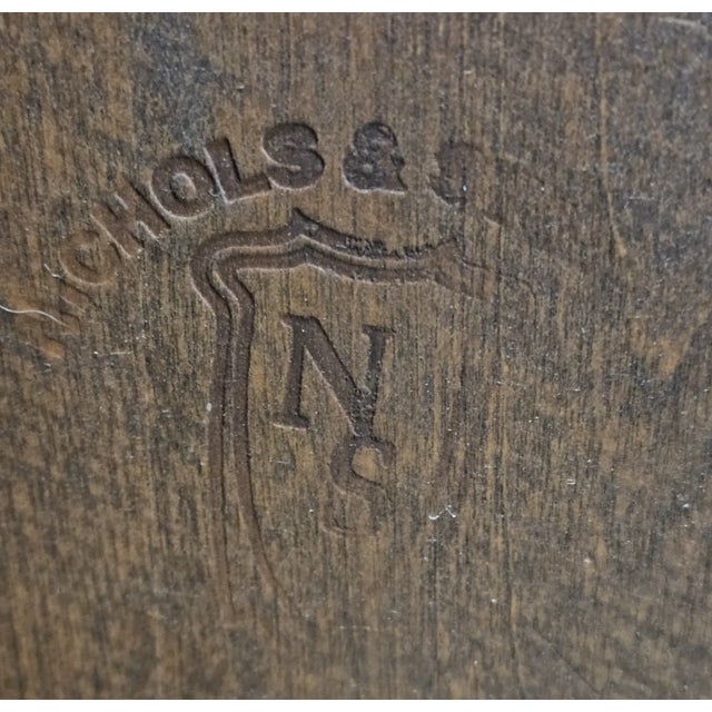 Set of 6 Nichols & Stone (Stickley) Sack Back Arm & Bow Back Side Windsor Chairs For Sale - Image 12 of 14