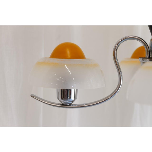 Art Deco Danish Fried Egg Chandelier from Fog & Mørup, 1930s For Sale - Image 7 of 18