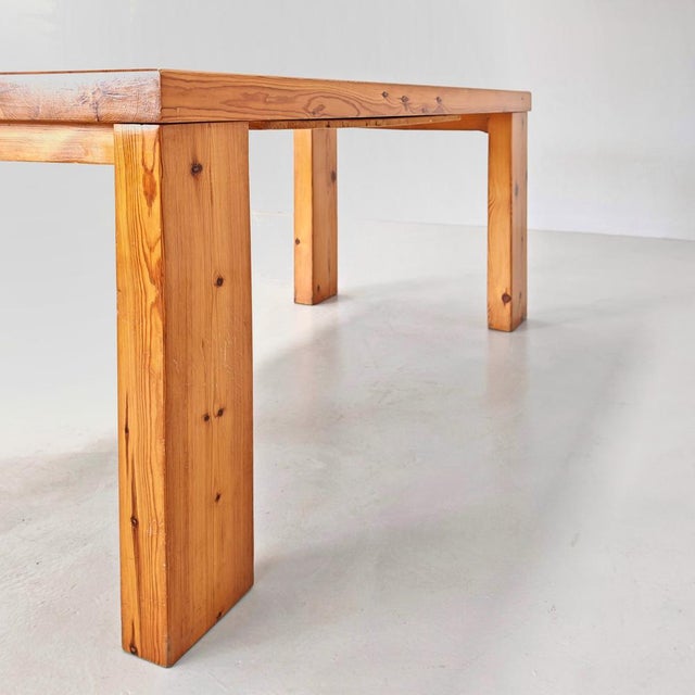 Sine Loco Rectangular Wooden Table by Raffaello Biagetti for Atelier Biagetti, 1970s For Sale - Image 12 of 18