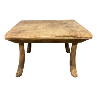 Andrianna Shamaris Wabi Sabi Side Table or Stool For Sale