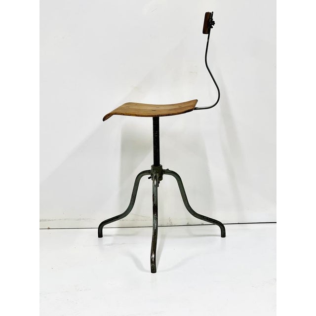 Vintage Industrial Chair, 1950 For Sale - Image 5 of 16