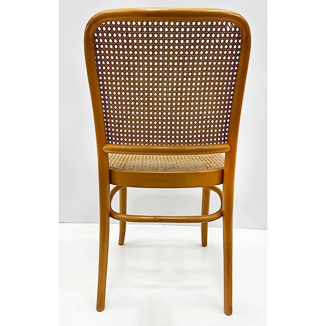 Vintage Salvatore Leone Vintage Bentwood Caned Chairs, Thonet Style For Sale - Image 9 of 11