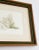 Late 20th Century Art Print Landscape of Old Farm House in Snow With Wreath on Door For Sale - Image 10 of 10