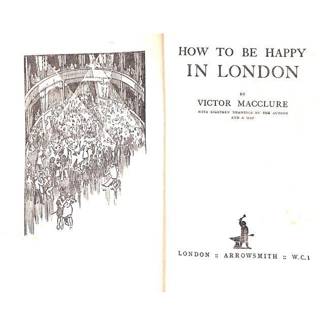 "How to Be Happy in London" 1926 Macclure, Victor For Sale - Image 4 of 10