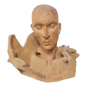 Mary Frank Terra Cotta Sculpture 1970 With Catalog
