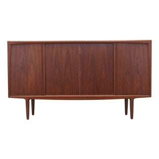 Vintage Danish Teak Highboard from Omann Jun, 1960s For Sale