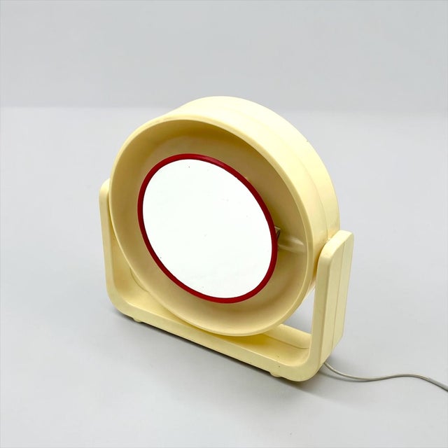 Space Age Lighted Vanity Mirror by Allstar, West Germany, 1960s For Sale - Image 12 of 12