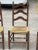 Vintage Ladder Back Chairs - Set of 4 For Sale - Image 4 of 12