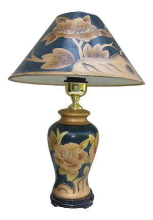 Large Vintage Ceramic Table Lamp