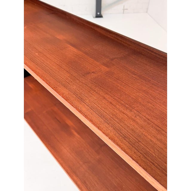 Wood Vintage Freestanding and Adjustable Wall Unit, 1960s For Sale - Image 7 of 16