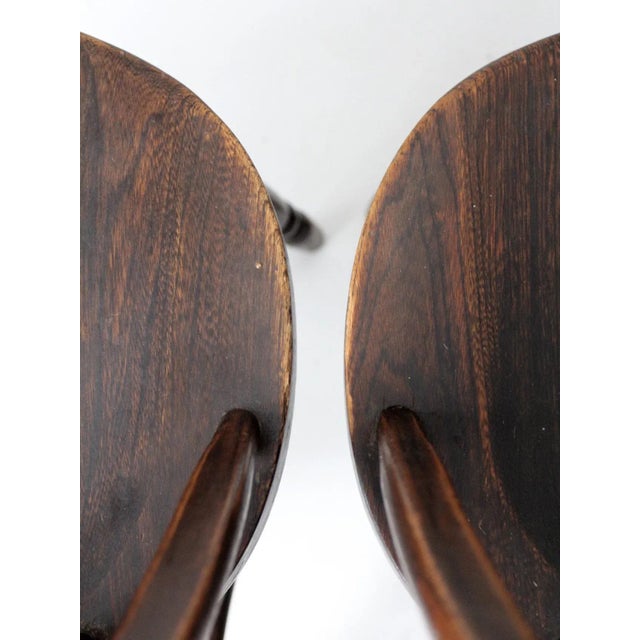 Antique Windsor Dining Chairs Set of 4 For Sale - Image 12 of 13