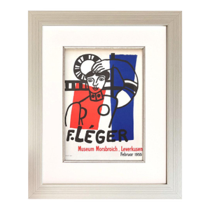 Leger Lithograph 35 Museum Morsbrich Art in Posters 1959 Framed