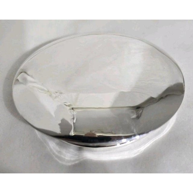 Antique Sterling Silver & Cut Glass Dressing Table Jar, 1918 For Sale - Image 13 of 17
