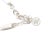 Chanel Chanel Iridescent Pink Band Silver Chain Bracelet For Sale - Image 4 of 5