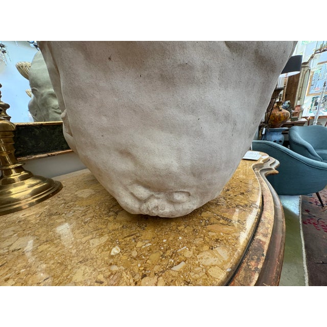 Mid 20th Century Mid 20th Century Surrealist Ceramic Face Sculpture For Sale - Image 5 of 10