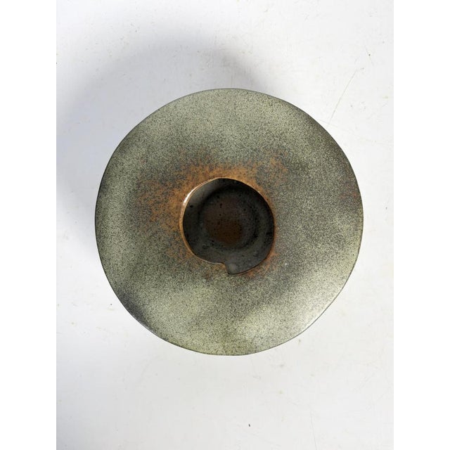 1960s Stoneware Spherical Vase, France, 1960 For Sale - Image 5 of 11