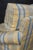 Vintage Swaim Yellow & Blue Plaid Down Filled Library Club Skirted Arm Chair For Sale - Image 13 of 18