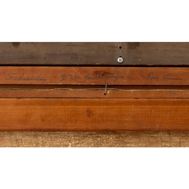 Jakob Eisenscher Landscape Scene Oil on Canvas For Sale - Image 9 of 9