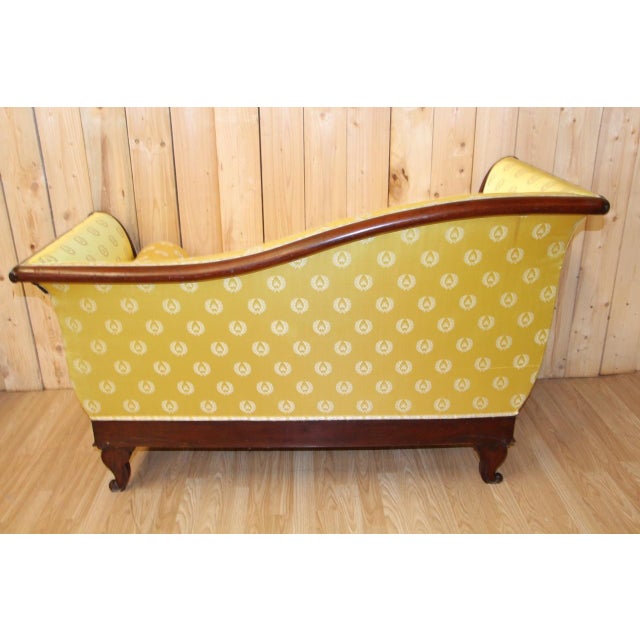 Restoration Mahogany Chaise Longue For Sale - Image 6 of 8