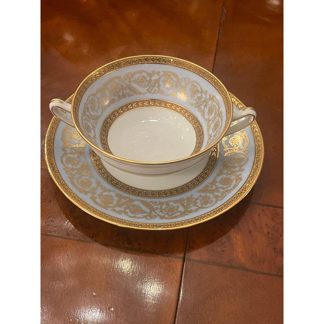 Early 20th Century Early 20th Century Haviland Limoges France Porcelain Dinner Service for Twelve - 98pcs For Sale - Image 5 of 13