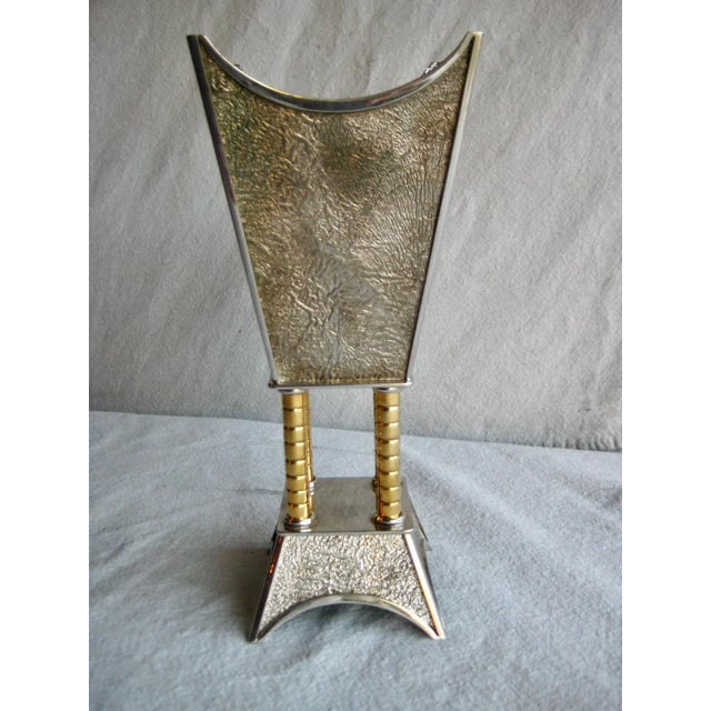 Mid-Century Modern 1920s Mid-Century Modern Large Silver Incense Burner For Sale - Image 3 of 13