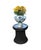 Stunning Vintage Lg Tribal Nobility Bamileke Stool/Table Cameroon 19" H For Sale In New York - Image 6 of 12