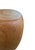 Sculptural Teak Wood Stool, Modern Organic For Sale - Image 6 of 6
