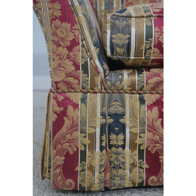 Kindel Rolled Arm Upholstered Camelback Sofa For Sale - Image 10 of 18