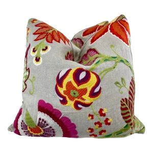 Manuel Canovas "Bordeaux" 22" Pillows-A Pair