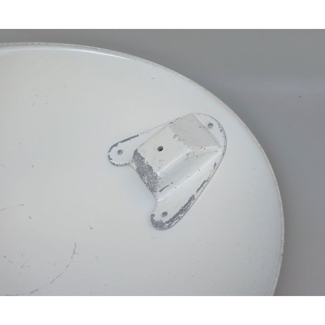 Orange and Light Beige Outdoor Mushroom Lamp from Bega, 1950s For Sale - Image 14 of 18