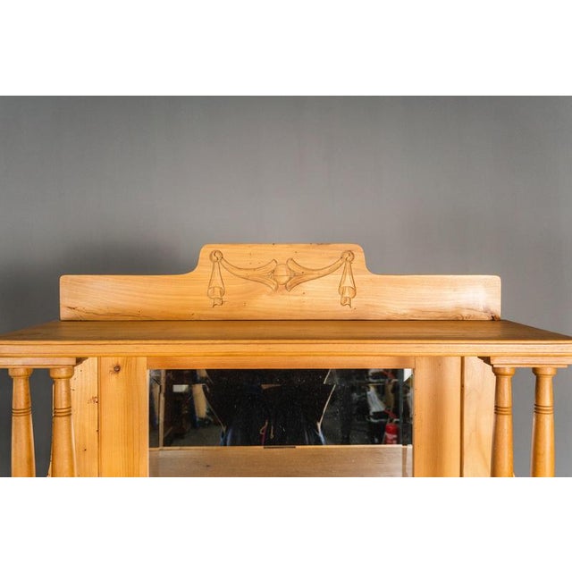 Art Nouveau Sideboard with Upper Section, Set of 2 For Sale - Image 17 of 18