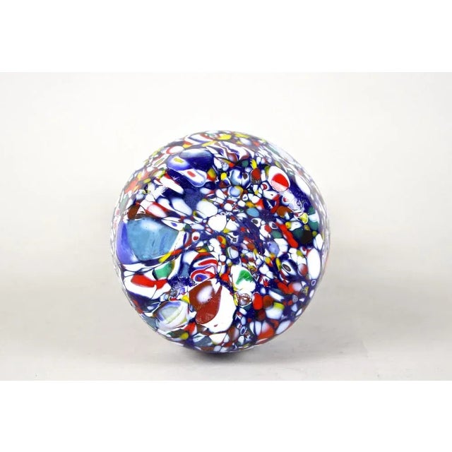 Mid-Century Italian Vase in Murano Glass by Fratelli Toso, 1940s For Sale - Image 11 of 15