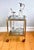 Neoclassical Square Brass Serving Trolley, 1950s For Sale - Image 3 of 7