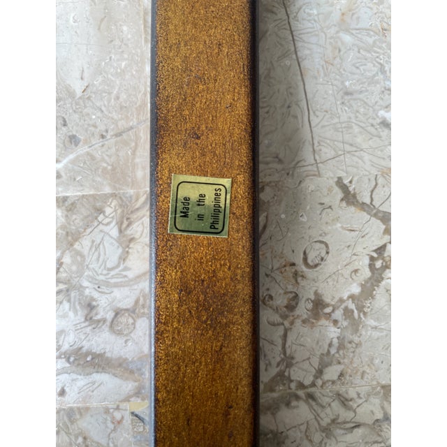 Half Moon Marble Top Demilune Console Table For Sale - Image 11 of 12