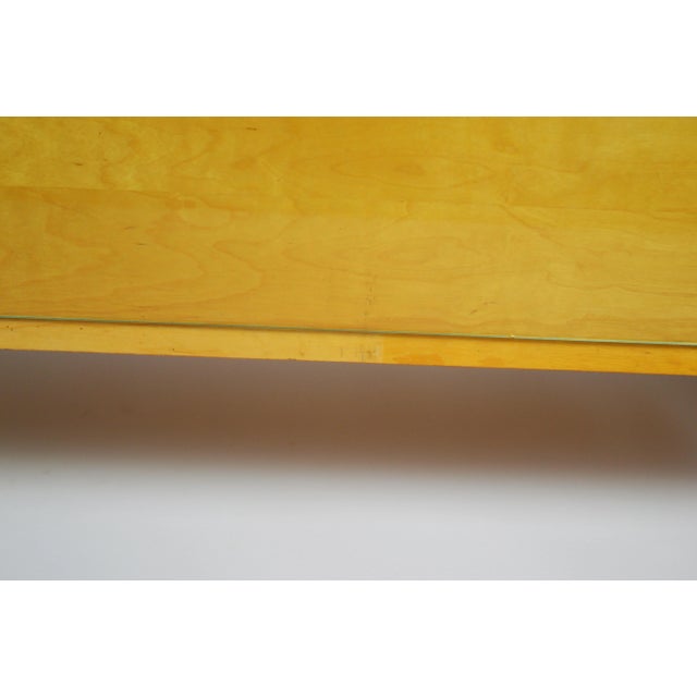 Orange Low Chest of Drawers, 1970s For Sale - Image 8 of 13