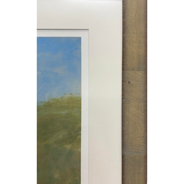 Late 20th Century, Untitled (Landscape), Contemporary Impressionist, Framed Archival Iris Giclée on Watercolor Paper, Greg...